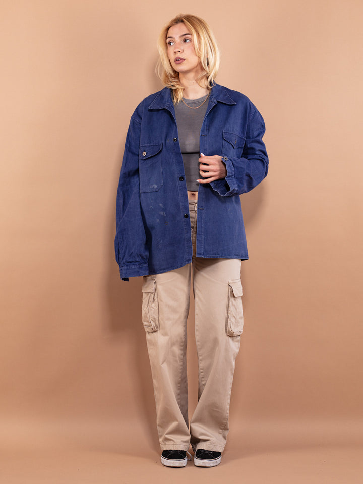 Vintage 70's Women Distressed Work Jacket - NorthernGrip
