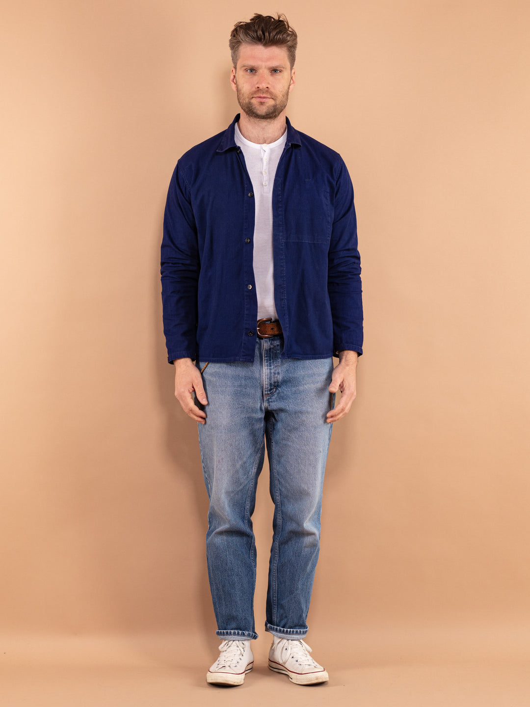 Vintage 80's Men Chore Jacket - NorthernGrip