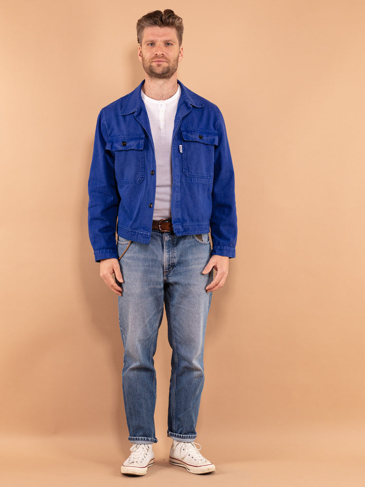 Vintage 80's Men Cropped Work Jacket - NorthernGrip