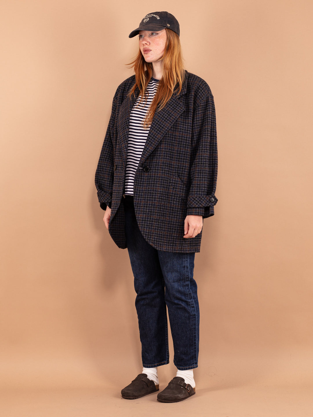 Vintage 80's Women Oversized Blazer - NorthernGrip