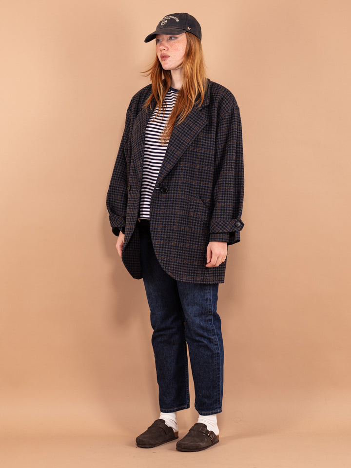 Vintage 80's Women Oversized Blazer - NorthernGrip