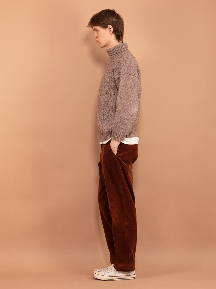 Vintage 90's Men Knitted Sweater - NorthernGrip