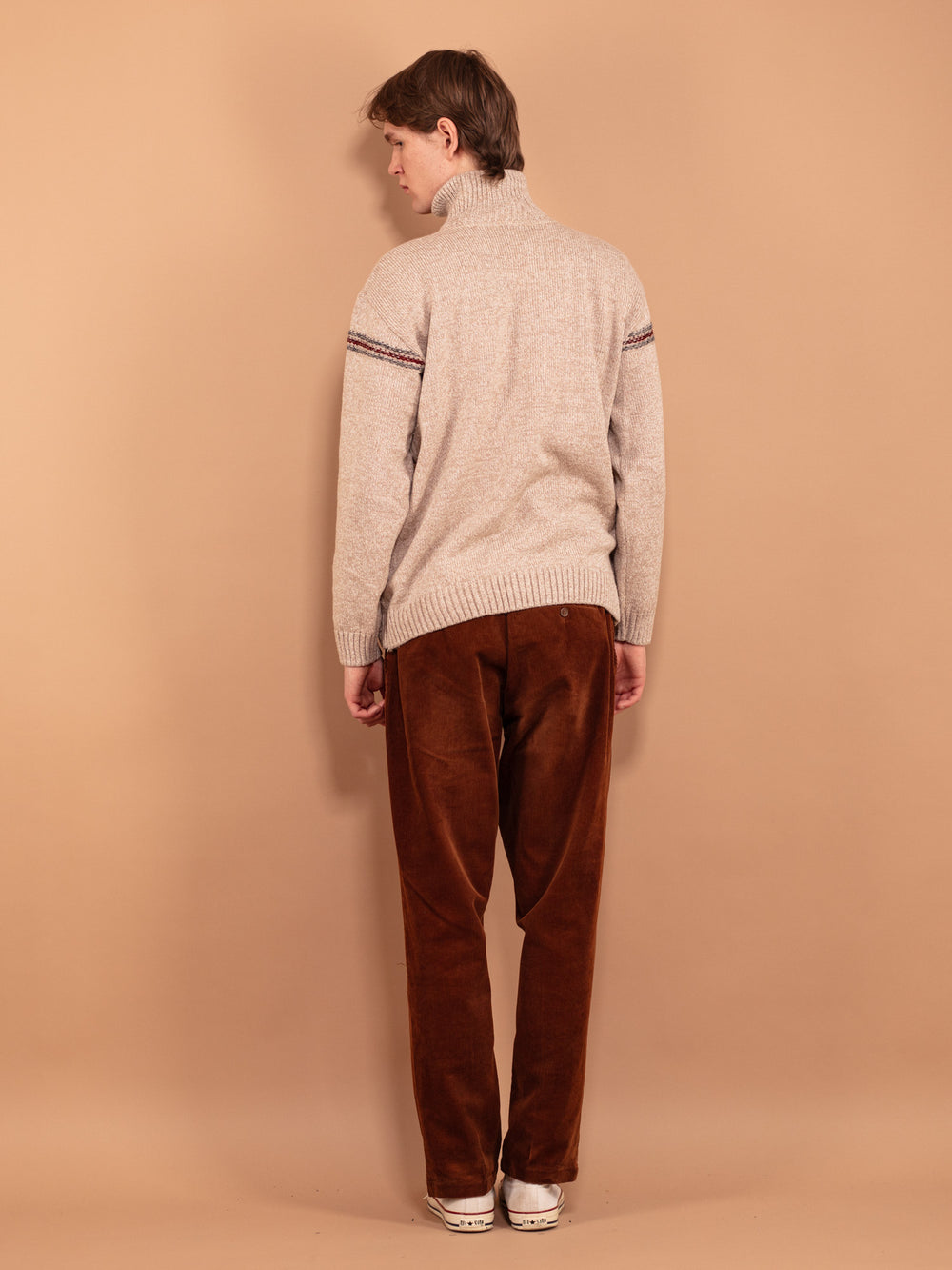 Vintage 90's Men Knitted Sweater - NorthernGrip