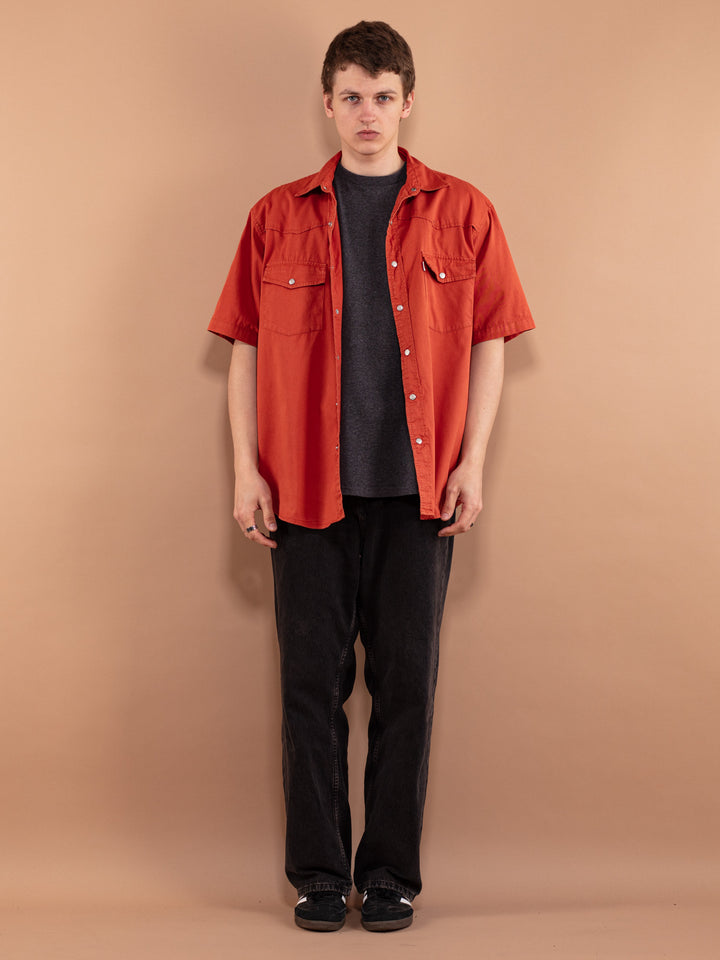 Vintage 90's Men Short Sleeve Shirt - NorthernGrip
