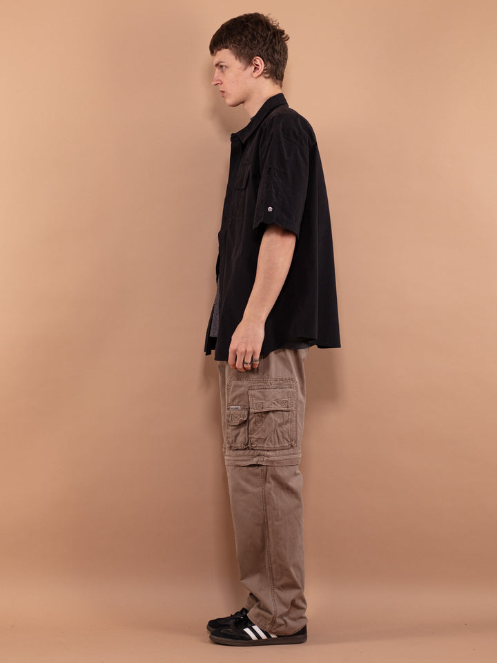 Vintage 90's Men Short Sleeve Work Shirt - NorthernGrip