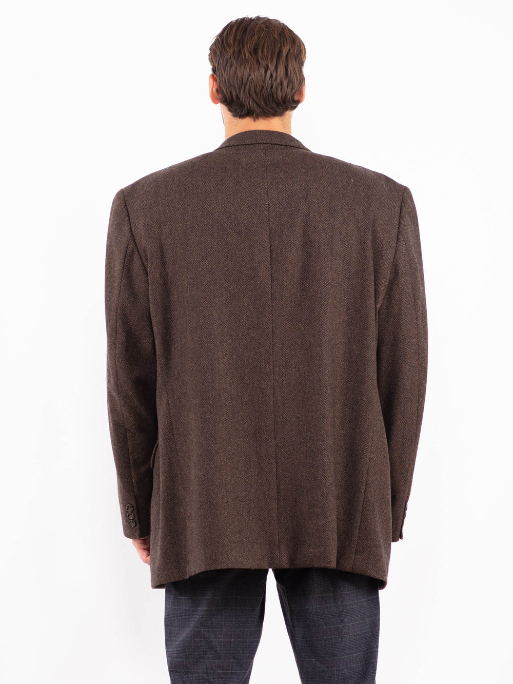 Vintage 90's Men Wool Blend Blazer Jacket in Z2156