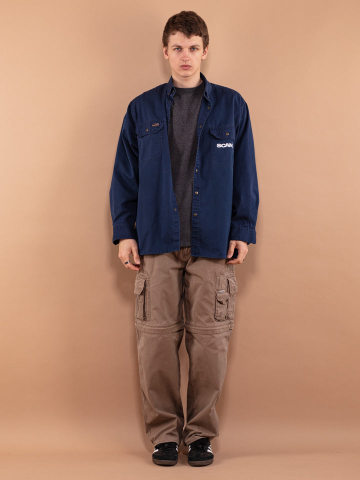 Vintage 90's Men Work Shirt - NorthernGrip