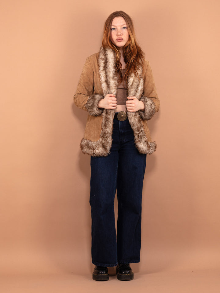 Vintage 00's Women Penny Lane Jacket in Brown - NorthernGrip