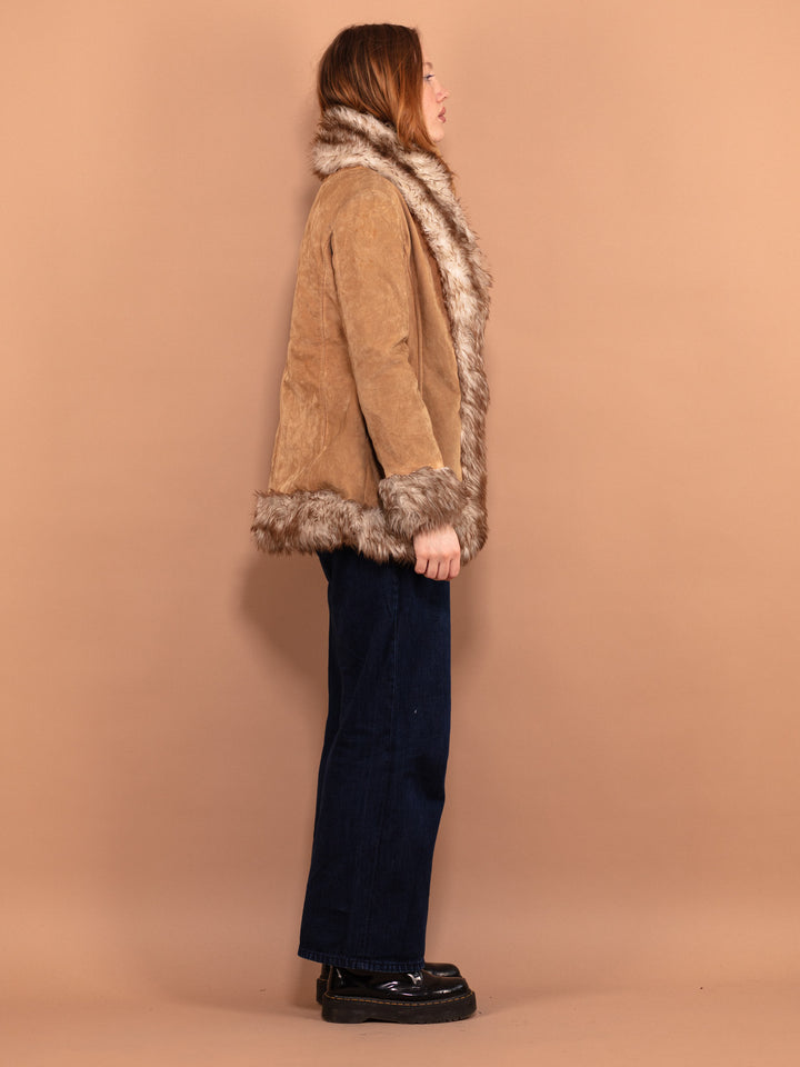 Vintage 00's Women Penny Lane Jacket in Brown - NorthernGrip