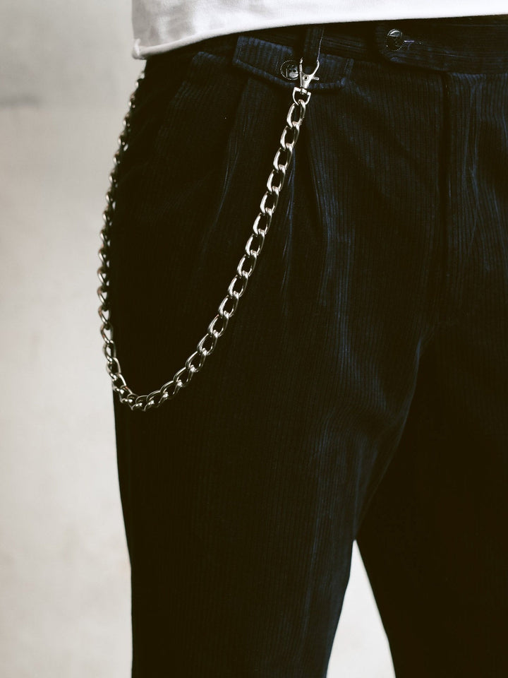 Unisex Dual Lobster Clasp Chunky Keyring Chain