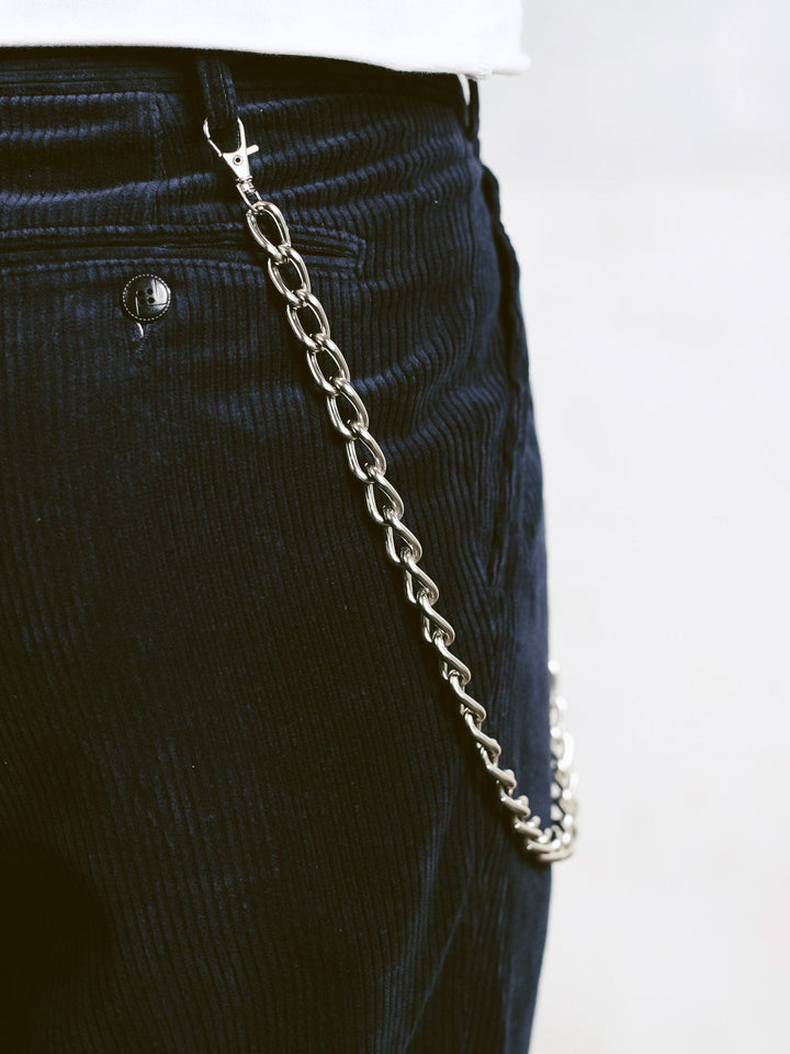 Unisex Dual Lobster Clasp Chunky Keyring Chain