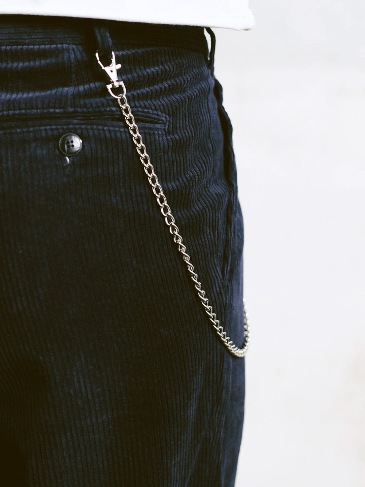 Unisex Dual Lobster Clasp Thin Keyring Chain