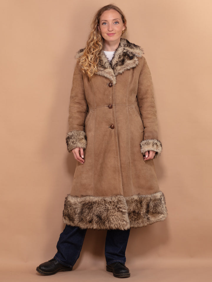 Vintage 70's Penny Lane Coat in Beige - NorthernGrip