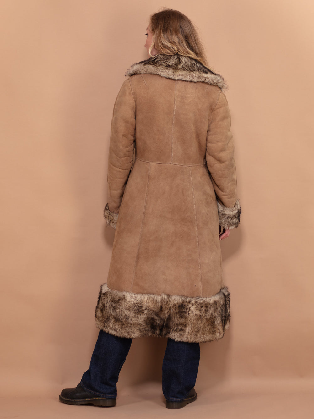 Vintage 70's Penny Lane Coat in Beige - NorthernGrip