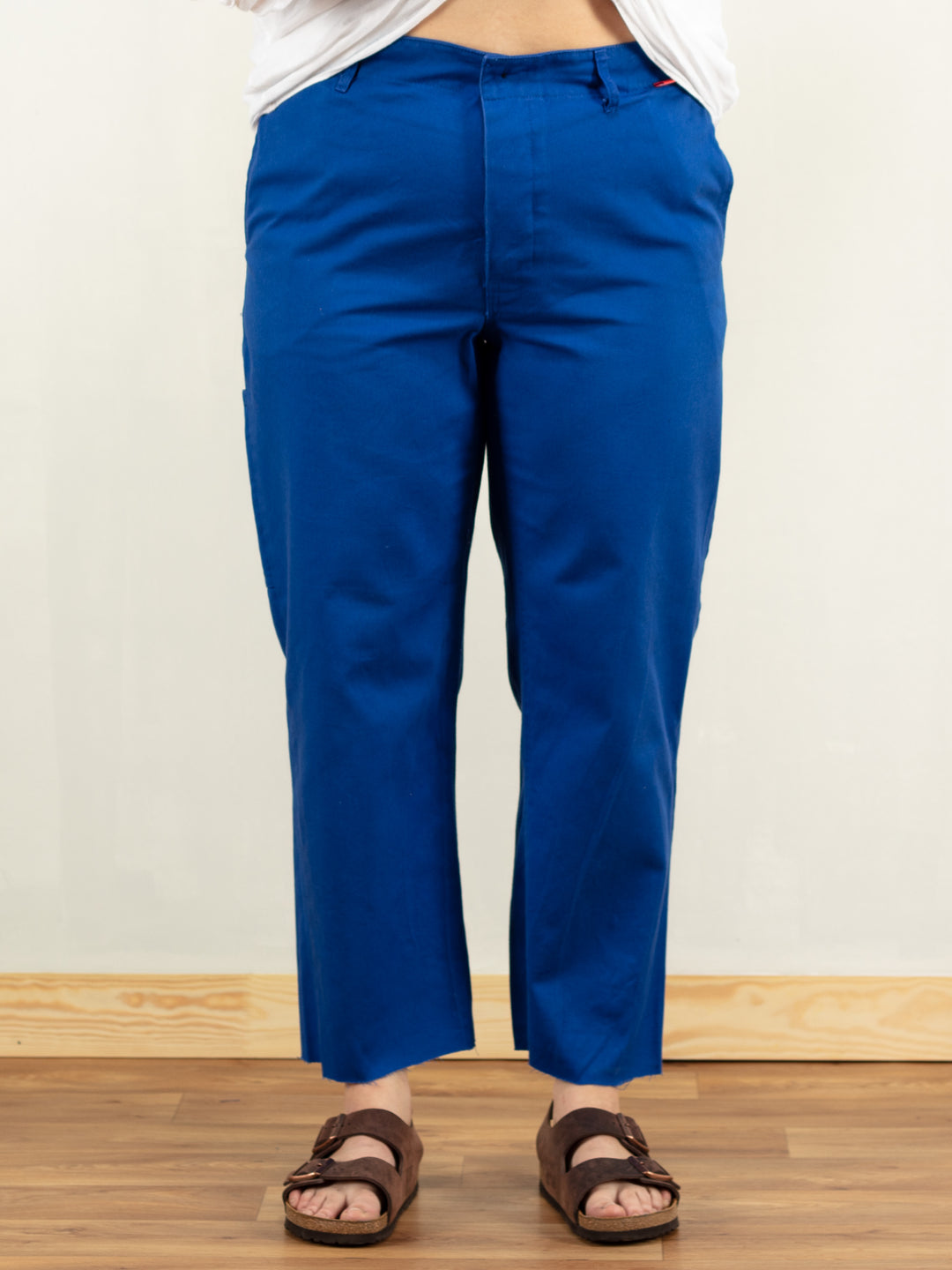 Vintage 80's Blue Work Women Pants - NorthernGrip