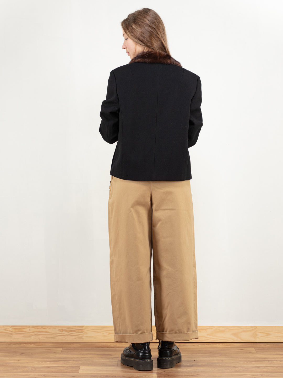 Vintage 80's Women Mink Fur Blazer - NorthernGrip