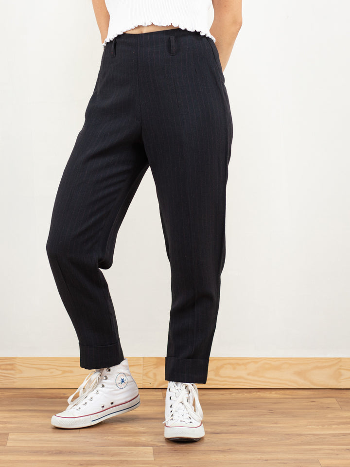 Vintage 80's Casual Suit Pants Women - NorthernGrip