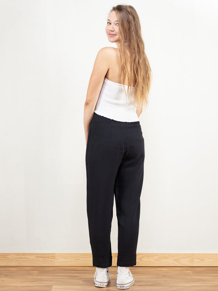 Vintage 80's Casual Suit Pants Women - NorthernGrip