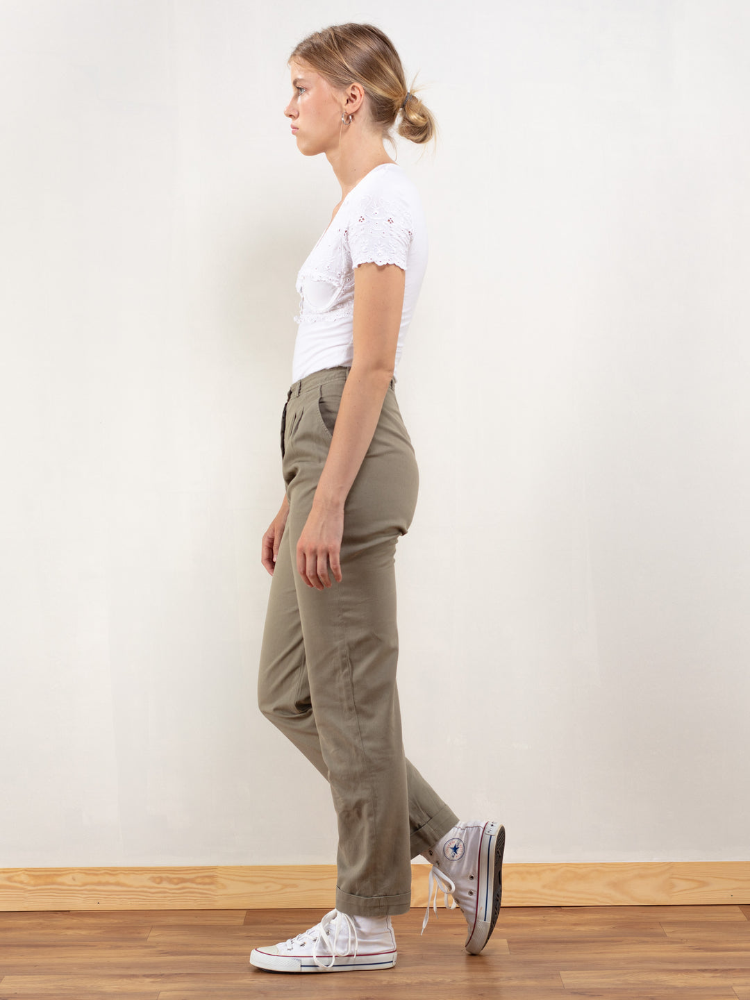 Vintage 90's Casual Women Pants - NorthernGrip