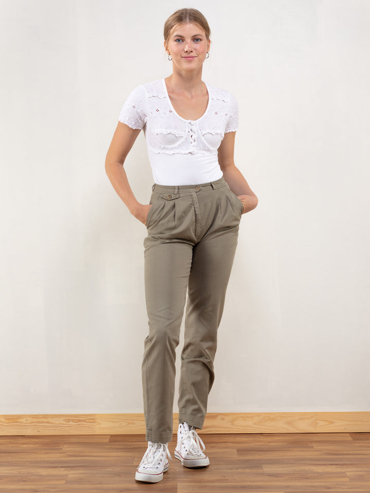 Vintage 90's Casual Women Pants - NorthernGrip