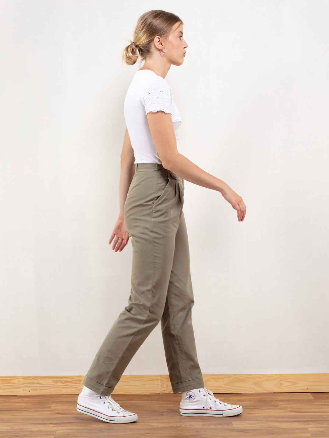 Vintage 90's Casual Women Pants - NorthernGrip