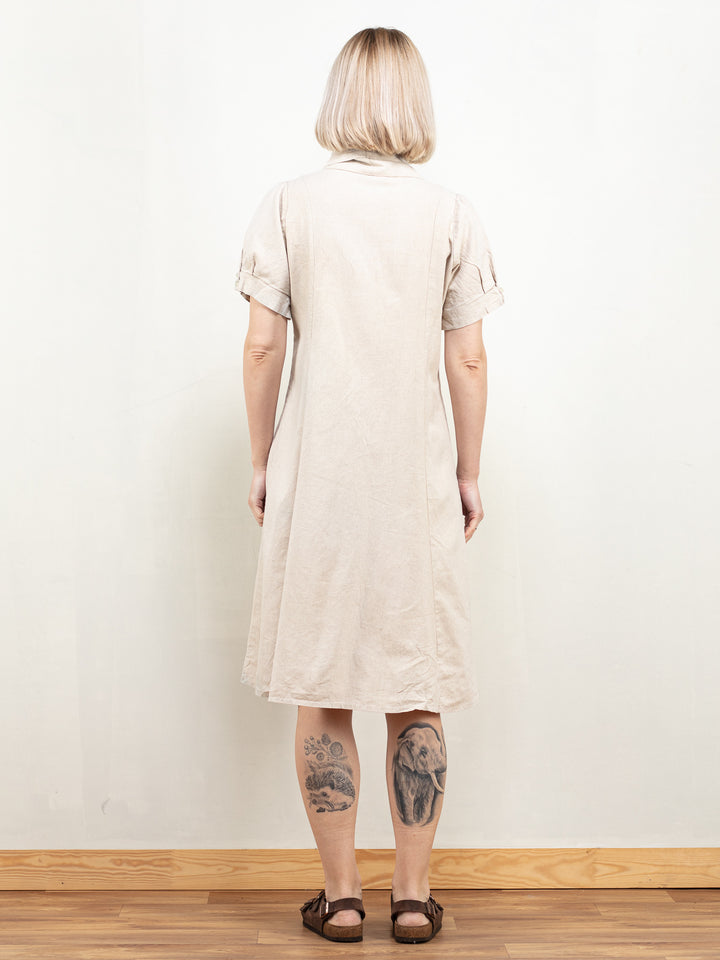 Vintage 90's Women Floral Summer Dress - NorthernGrip
