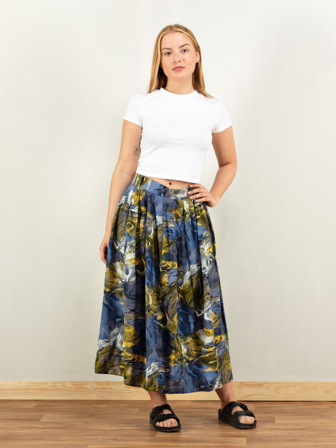 Vintage 80's Boho Women Summer Skirt - NorthernGrip