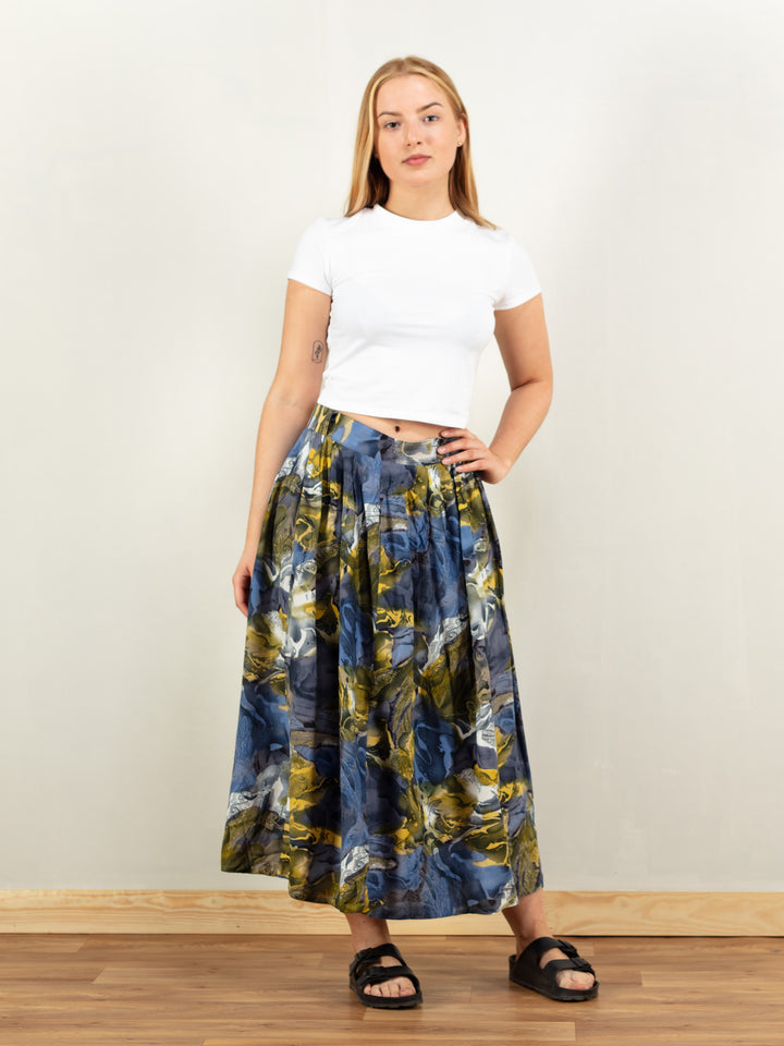 Vintage 80's Boho Women Summer Skirt - NorthernGrip