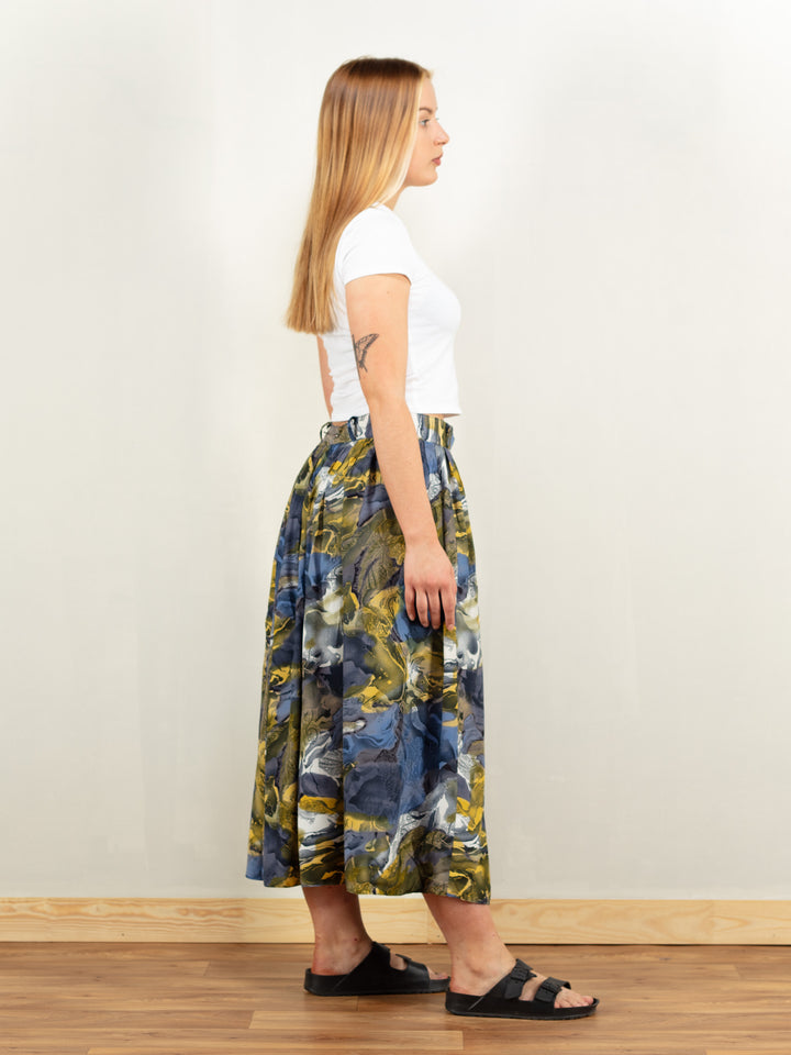 Vintage 80's Boho Women Summer Skirt - NorthernGrip