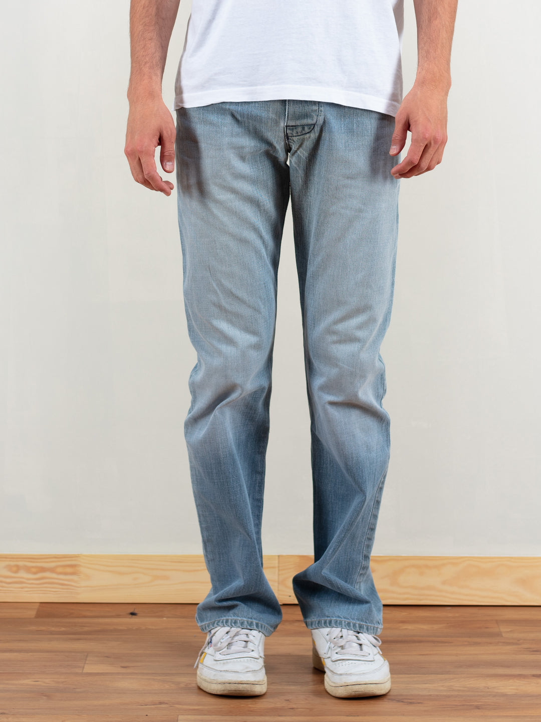 Vintage 90's Men Casual Denim Jeans - NorthernGrip