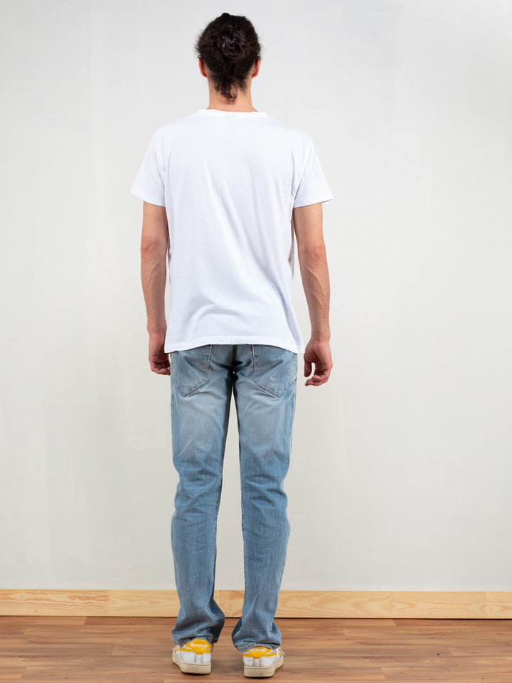 Vintage 90's Men Casual Denim Jeans - NorthernGrip