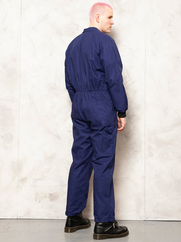 Vintage 90's Blue Men Overalls - NorthernGrip