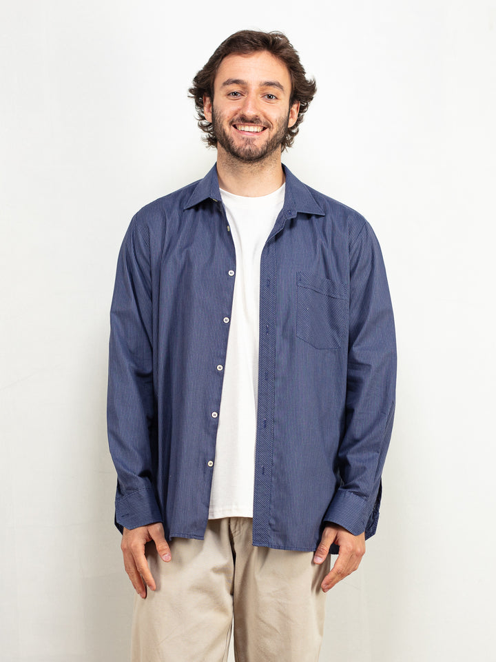Vintage 90's Men Long Sleeve Shirt - NorthernGrip
