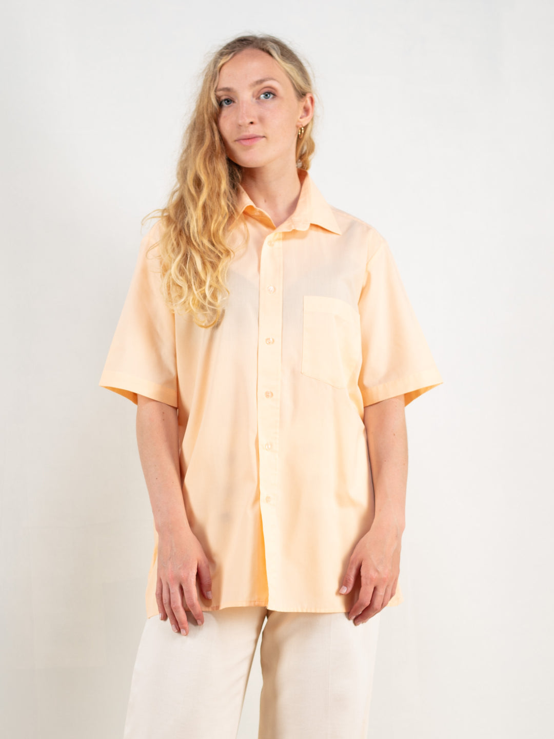 Vintage 80's Pink Women Blouse - NorthernGrip