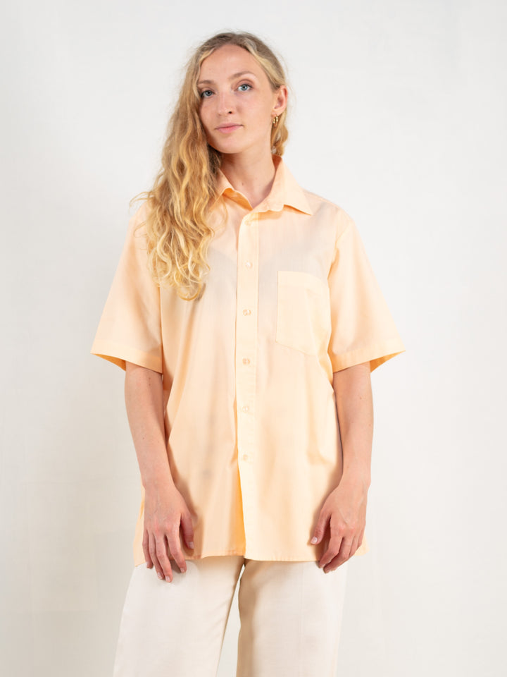 Vintage 80's Pink Women Blouse - NorthernGrip