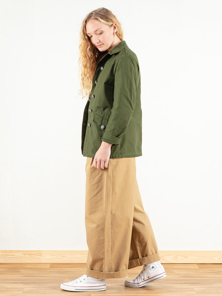 Vintage 90's Green Utility Jacket - NorthernGrip