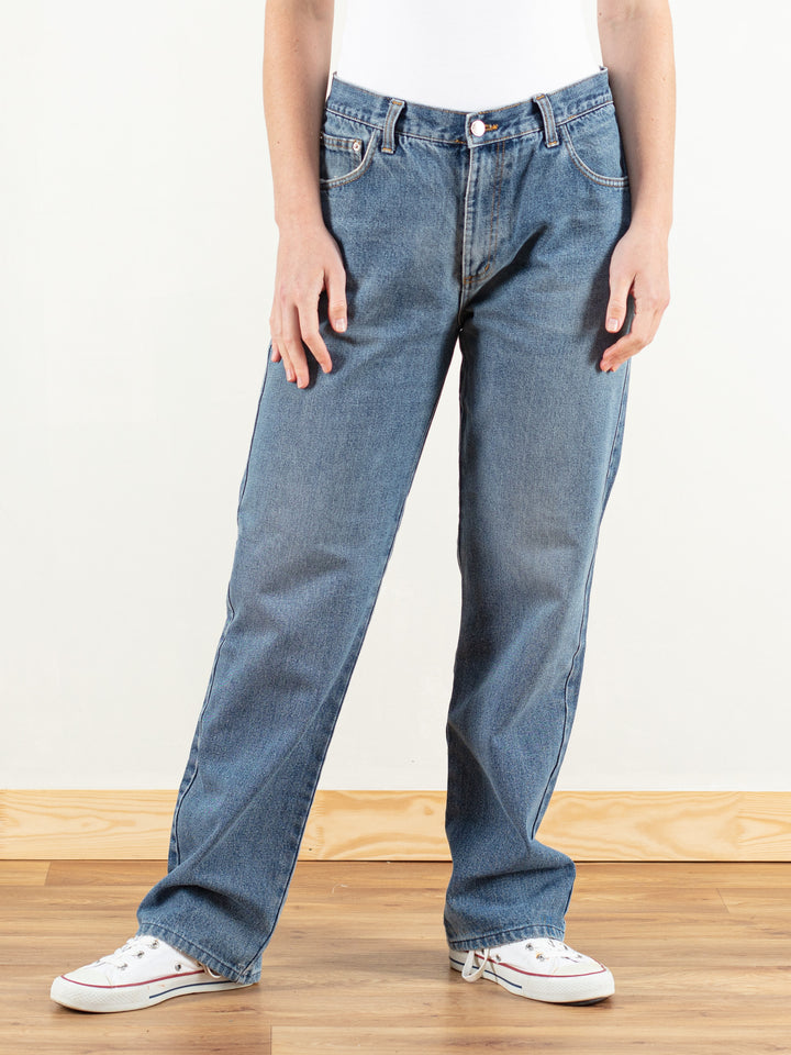 Vintage 90s Women Loose Denim Jeans - NorthernGrip