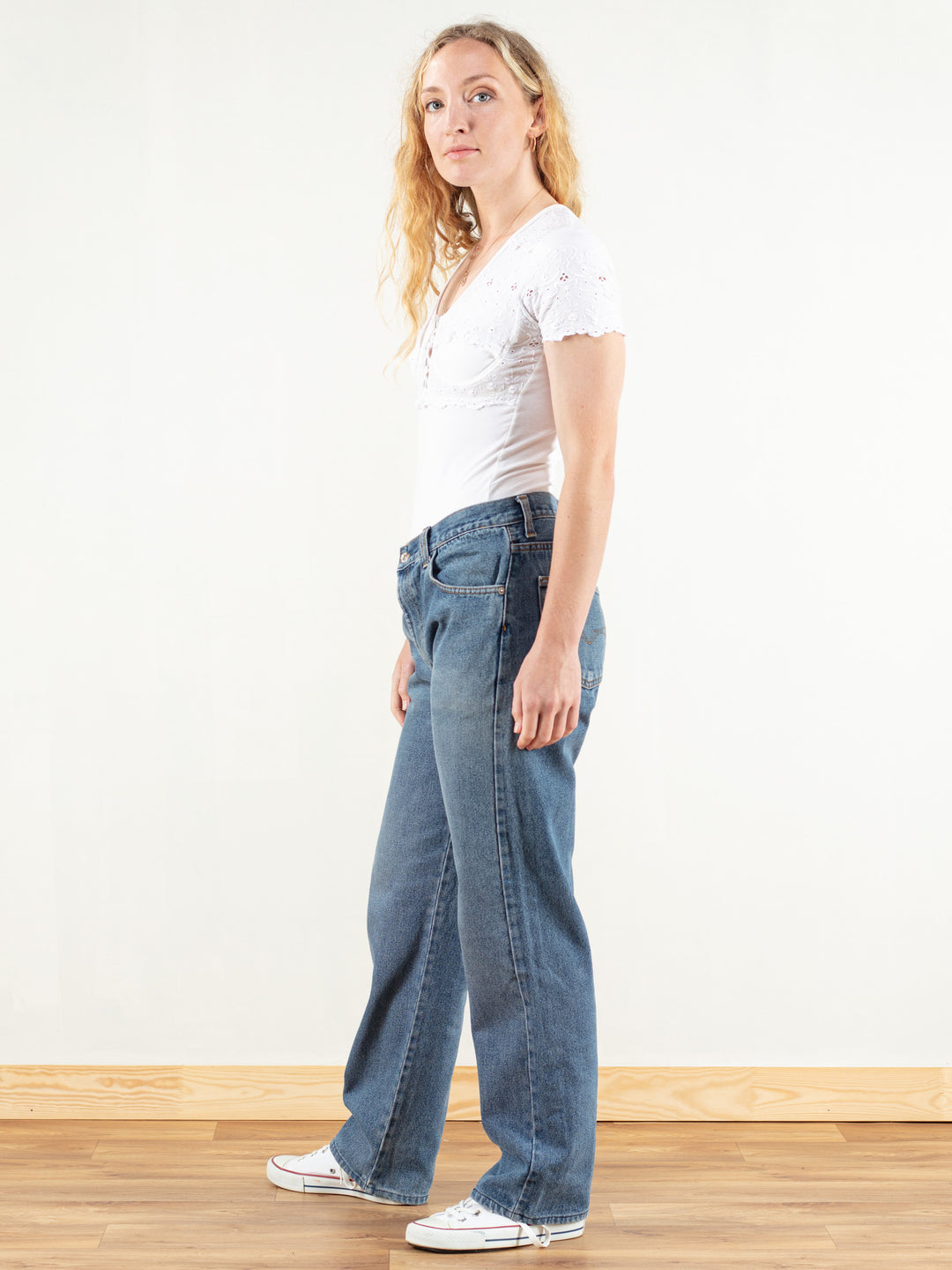 Vintage 90s Women Loose Denim Jeans - NorthernGrip