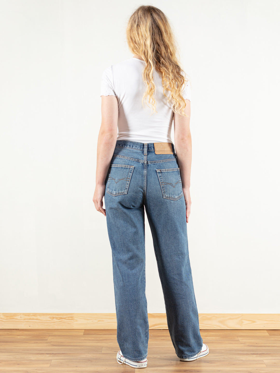 Vintage 90s Women Loose Denim Jeans - NorthernGrip