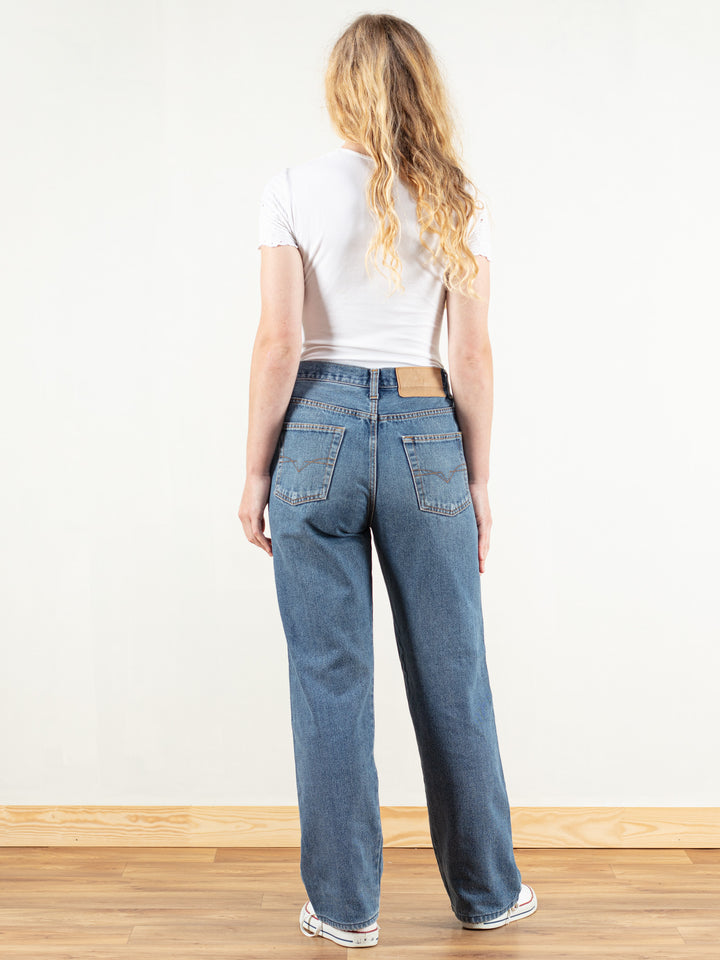 Vintage 90s Women Loose Denim Jeans - NorthernGrip