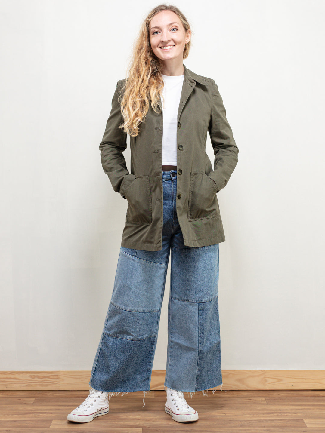 Vintage 90's Green Shirt Jacket - NorthernGrip