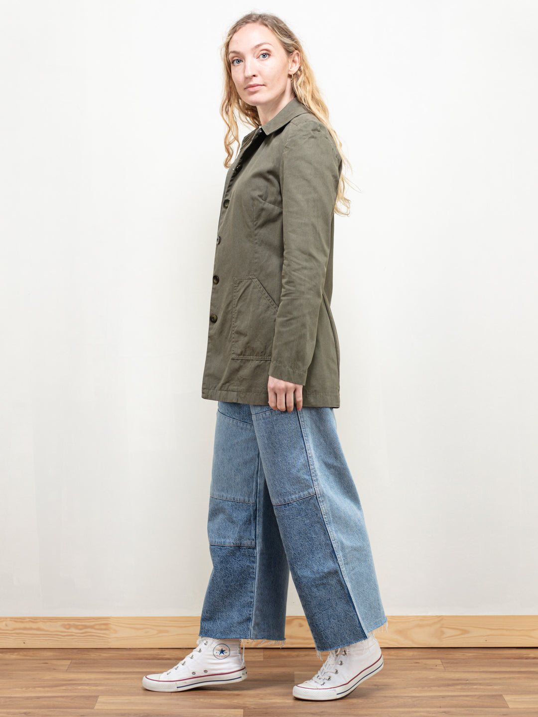 Vintage 90's Green Shirt Jacket - NorthernGrip