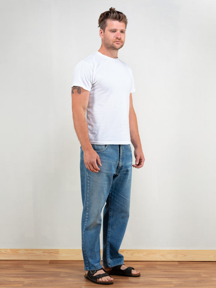Vintage 90s Men ARMANI Jeans Denim - NorthernGrip