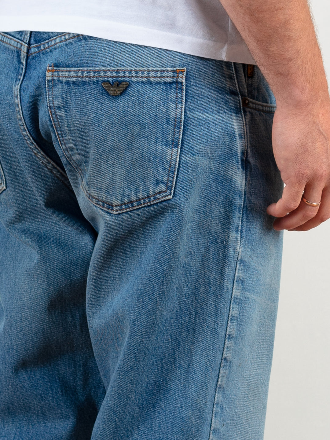 Vintage 90s Men ARMANI Jeans Denim - NorthernGrip