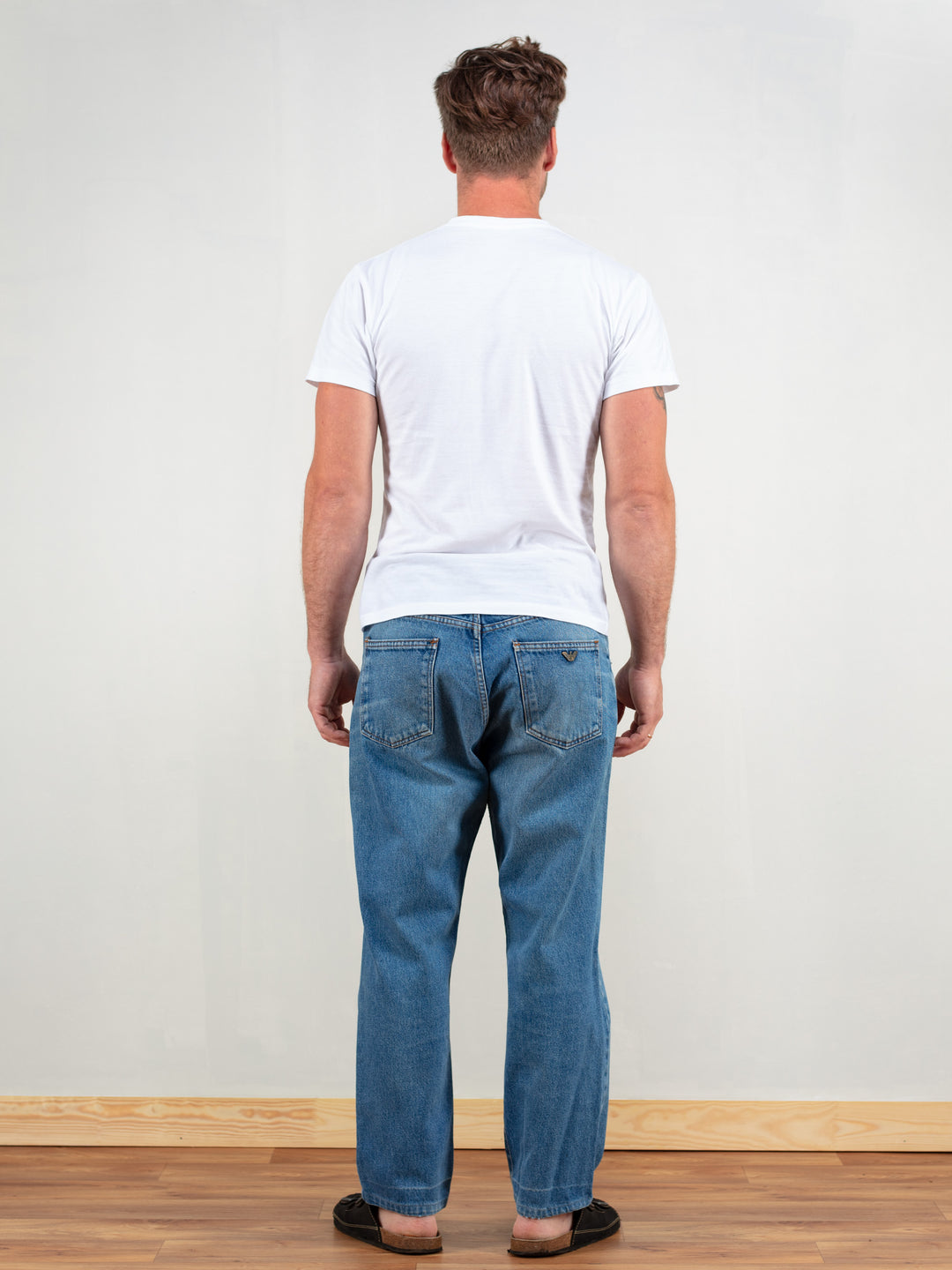Vintage 90s Men ARMANI Jeans Denim - NorthernGrip
