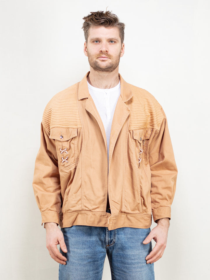 Vintage 90's Men Cotton Jacket - NorthernGrip