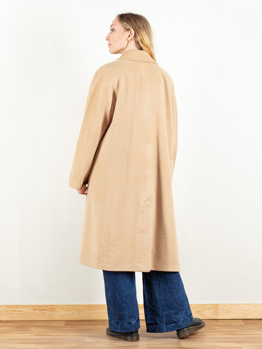 Vintage 80's Women Angora Wool Coat - NorthernGrip