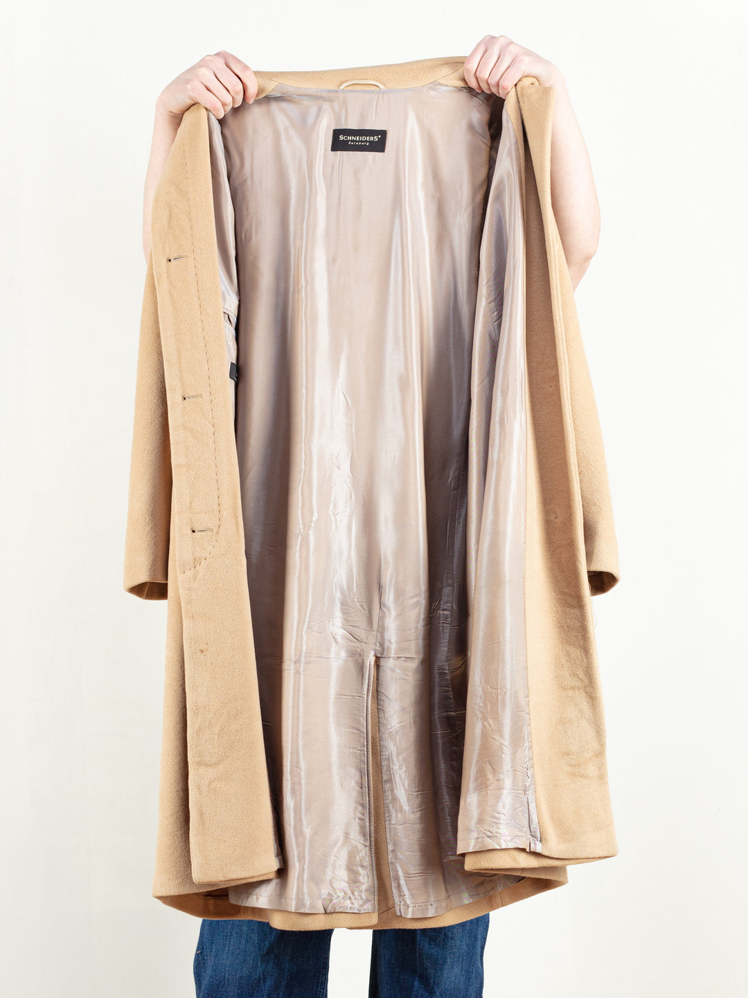 Vintage 80's Women Angora Wool Coat - NorthernGrip