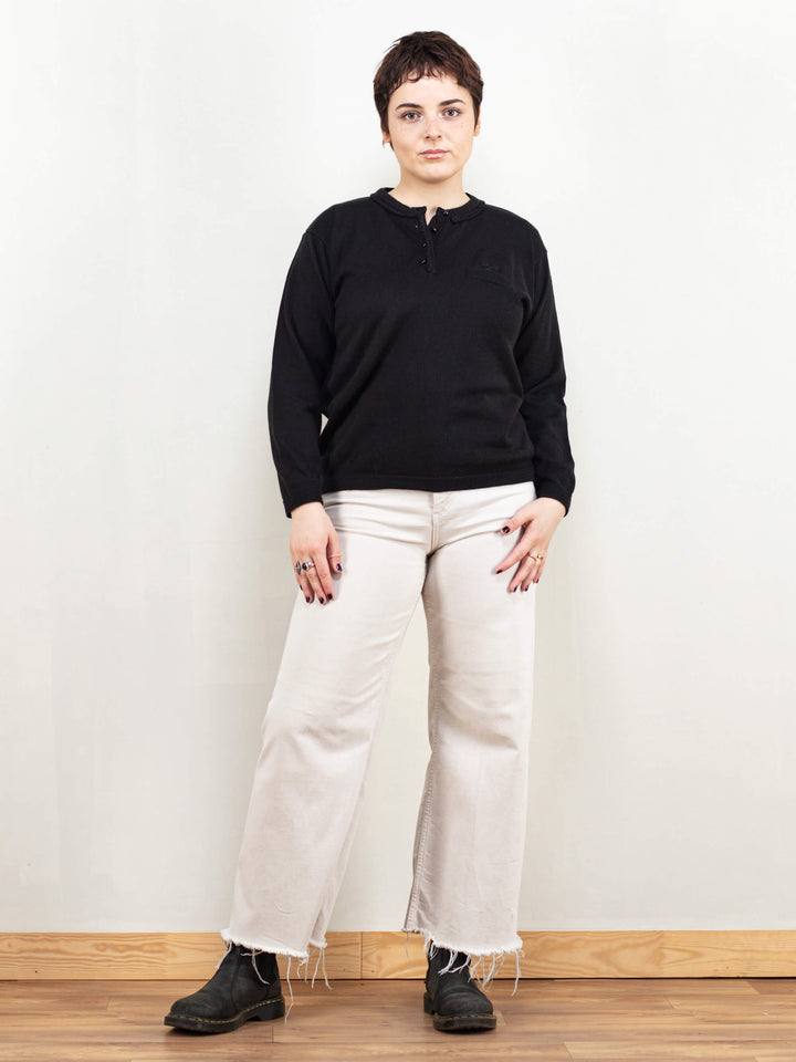 Vintage 70's Women Wool Blend Sweater - NorthernGrip