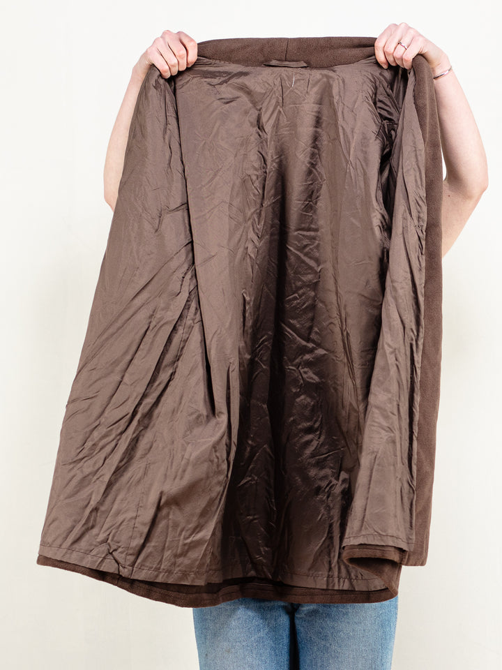 Vintage 90's Women Winter Coat in Brown - NorthernGrip